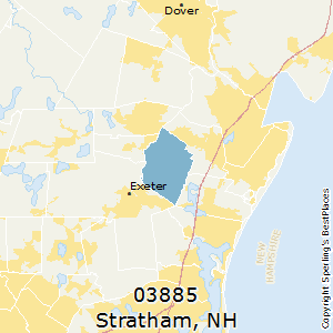 Stratham,New Hampshire County Map