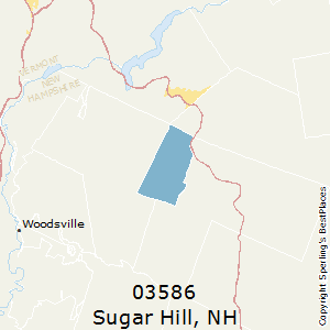 Sugar_Hill,New Hampshire County Map