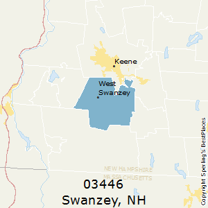 Swanzey,New Hampshire County Map
