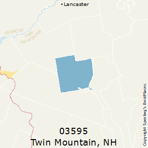 Twin_Mountain,New Hampshire County Map