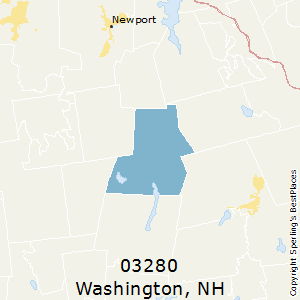 Washington,New Hampshire County Map