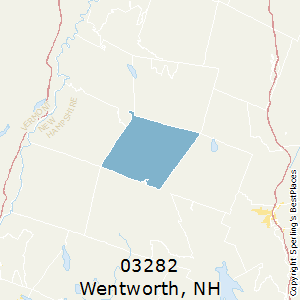 Wentworth,New Hampshire County Map