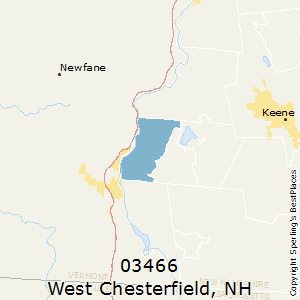West_Chesterfield,New Hampshire County Map