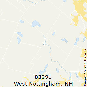 West_Nottingham,New Hampshire County Map