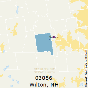 Wilton,New Hampshire County Map