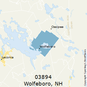 Wolfeboro,New Hampshire County Map