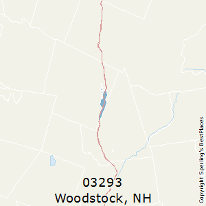 Woodstock,New Hampshire County Map