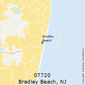 Bradley_Beach,New Jersey County Map