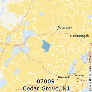 Cedar_Grove,New Jersey County Map