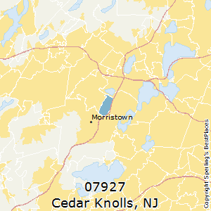 Cedar_Knolls,New Jersey County Map