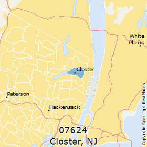 Closter,New Jersey County Map