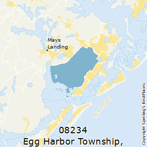 Egg_Harbor_Township,New Jersey County Map