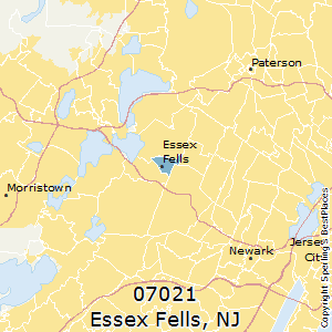 Essex_Fells,New Jersey County Map