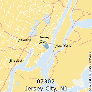 jersey city zip code map Best Places To Live In Jersey City Zip 07302 New Jersey jersey city zip code map