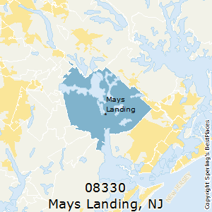 Mays_Landing,New Jersey County Map