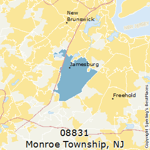 Monroe_Township,New Jersey County Map