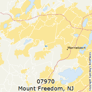 Mount Freedom (zip 07970), NJ