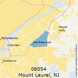 Mount_Laurel,New Jersey County Map