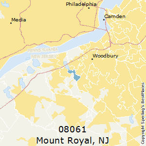 Mount_Royal,New Jersey County Map