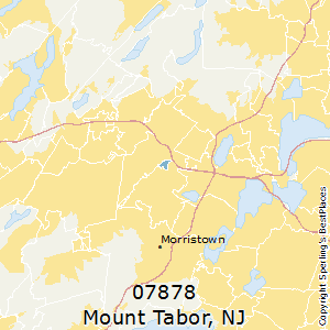 Mount_Tabor,New Jersey County Map