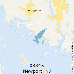 Newport,New Jersey County Map