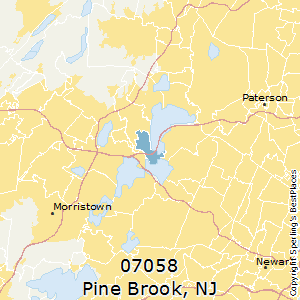 Pine_Brook,New Jersey County Map
