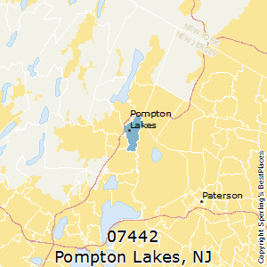 Pompton_Lakes,New Jersey County Map