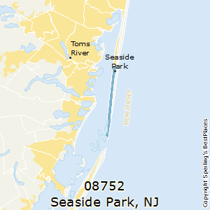 Seaside_Park,New Jersey County Map
