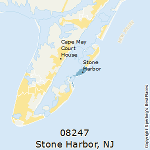 Stone_Harbor,New Jersey County Map