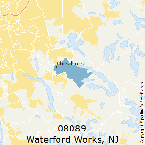 Waterford_Works,New Jersey County Map