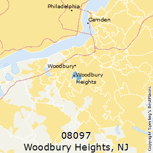 Woodbury_Heights,New Jersey County Map