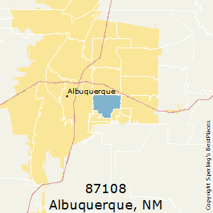 Albuquerque,New Mexico County Map