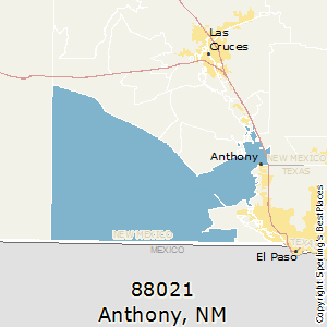 Anthony New Mexico Map Best Places To Live In Anthony (Zip 88021), New Mexico