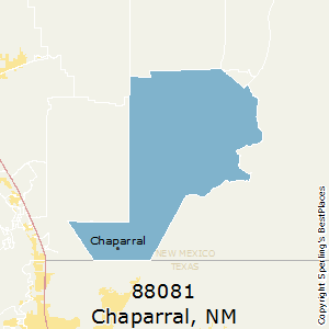 Chaparral New Mexico Map Best Places To Live In Chaparral (Zip 88081), New Mexico