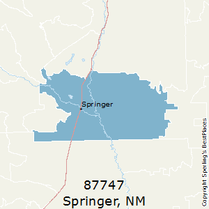 Springer New Mexico Map Best Places To Live In Springer (Zip 87747), New Mexico