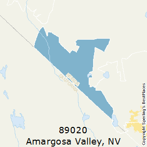Amargosa_Valley,Nevada County Map