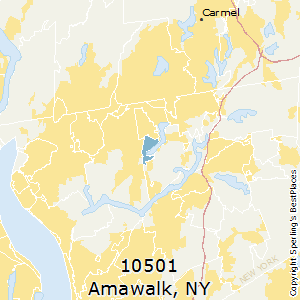 Amawalk,New York County Map
