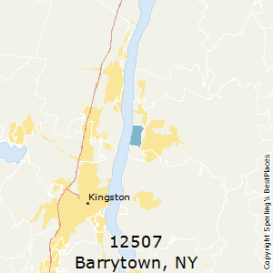 Barrytown,New York County Map