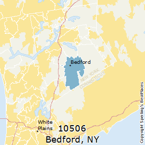 Bedford,New York County Map