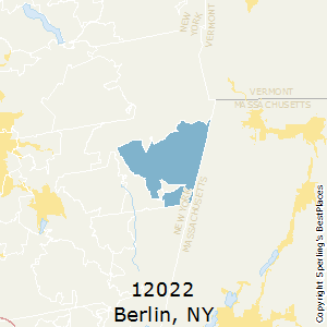 Berlin,New York County Map