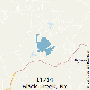 Black_Creek,New York County Map