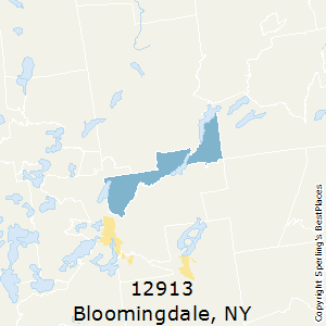 Bloomingdale,New York County Map