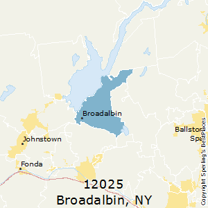 Broadalbin,New York County Map