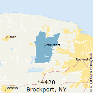 Brockport,New York County Map