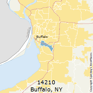 Buffalo,New York County Map