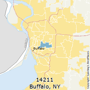 Buffalo,New York County Map