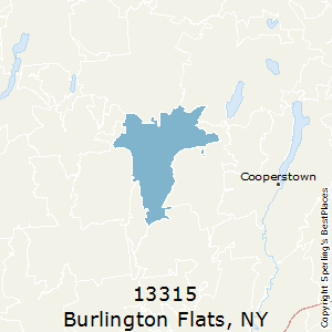 Burlington_Flats,New York County Map