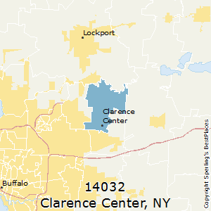 Clarence_Center,New York County Map