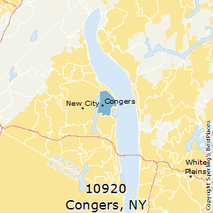Congers,New York County Map