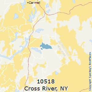 Cross_River,New York County Map